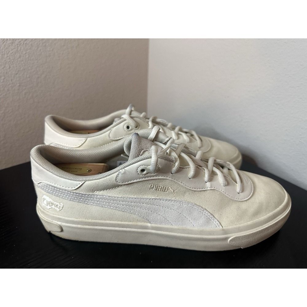 Size 11.5 - PUMA Capri Royale Alpine Snow White Sneakers Casual Fashion Shoes‎